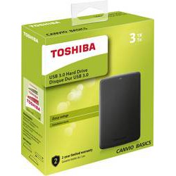 Toshiba canvio basics 3TB