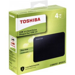 Toshiba canvio basics 4TB